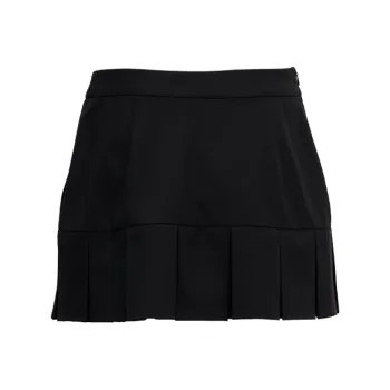 AS DALIO Casual Short Skirts Women's Black