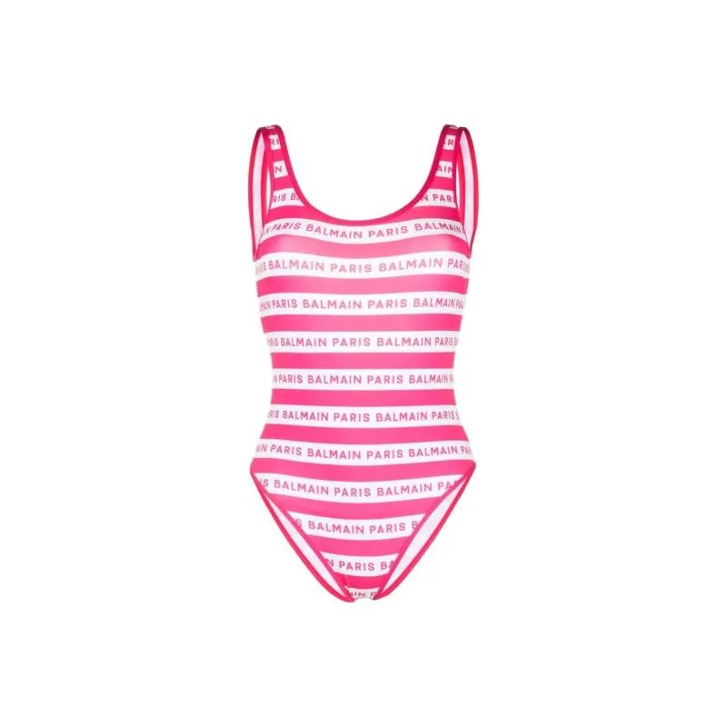 BALMAIN One-piece Swimsuit Women's Pink-0
