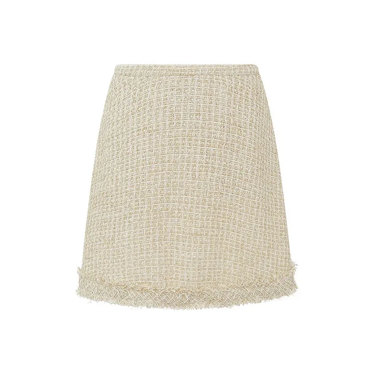 D'zzit Casual Short Skirts Women's Gold-0
