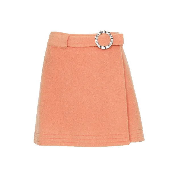 LIZZY Casual Short Skirts Women's Pink Orange-0