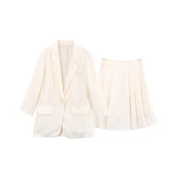 A Paradise For Awakening Skirt Set Women's Beige