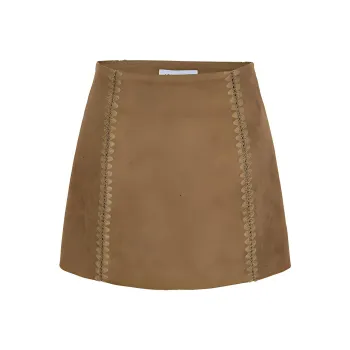URBAN REVIVO Boho Style Casual Short Skirts Women's