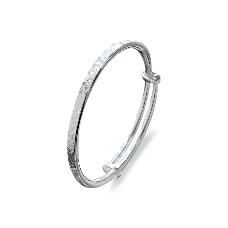 CUTE DAME Sterling Silver Bangles Women's-0