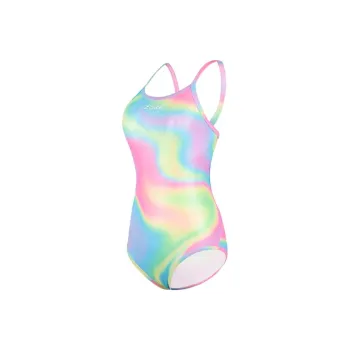 ZOKE One Piece Swimsuits Women's Purple Dazzling Color