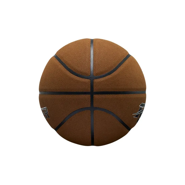 RIGORER Microfiber Leather Basketball Brown Size 7 Ball Training Competition Unisex-3