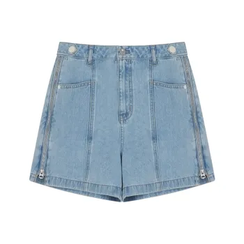 Teenie Weenie Denim Shorts Women's Light Blue