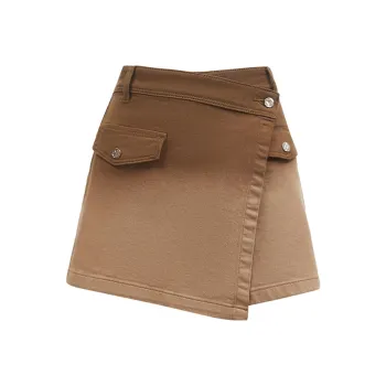 ONLY Denim Short Skirts Women's E09 Liquor Umber