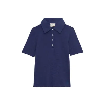 INES DE LA FRESSANGE Polo Shirt Women's Marine Blue