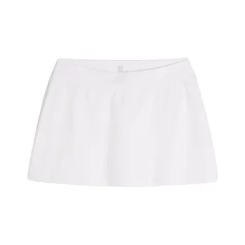 Hollister Casual Short Skirts Women's White