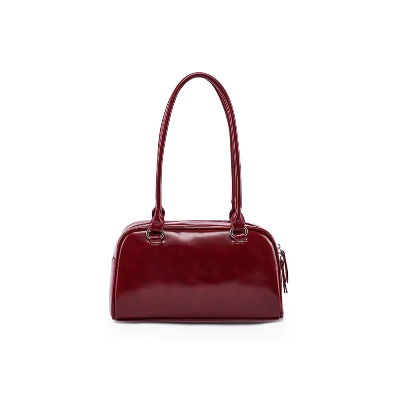 Old Man's Head Polyurethane Synthetic Leather Shoulder Bag Women's Multicolor-16