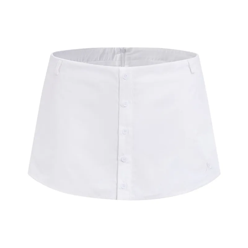 Ariseism Casual Short Skirts Women's White-0