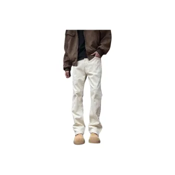 DARK HORSE Jeans Unisex Scallion White