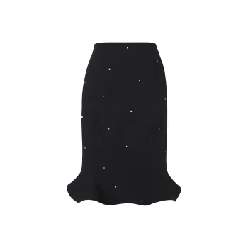 CatPunch Casual Long Skirts Women's Black
