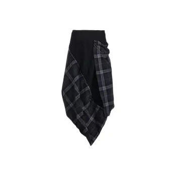 Yohji Yamamoto Panelled Skirt