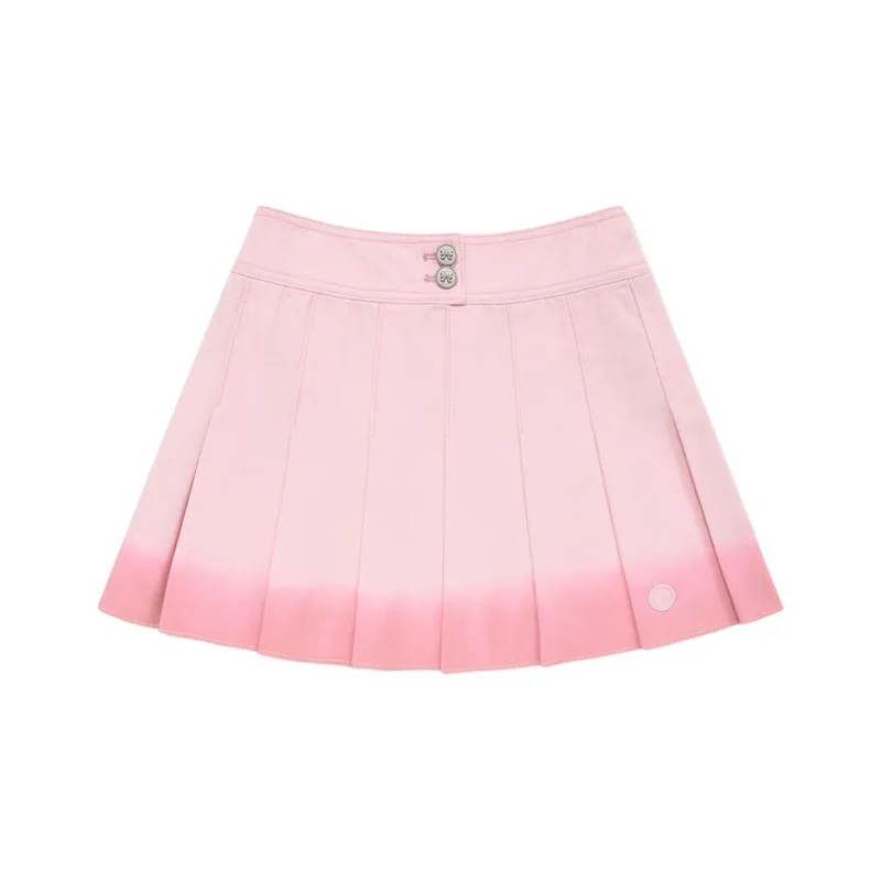 Kirsh SS24 Denim Short Skirts Women's Salmon-0