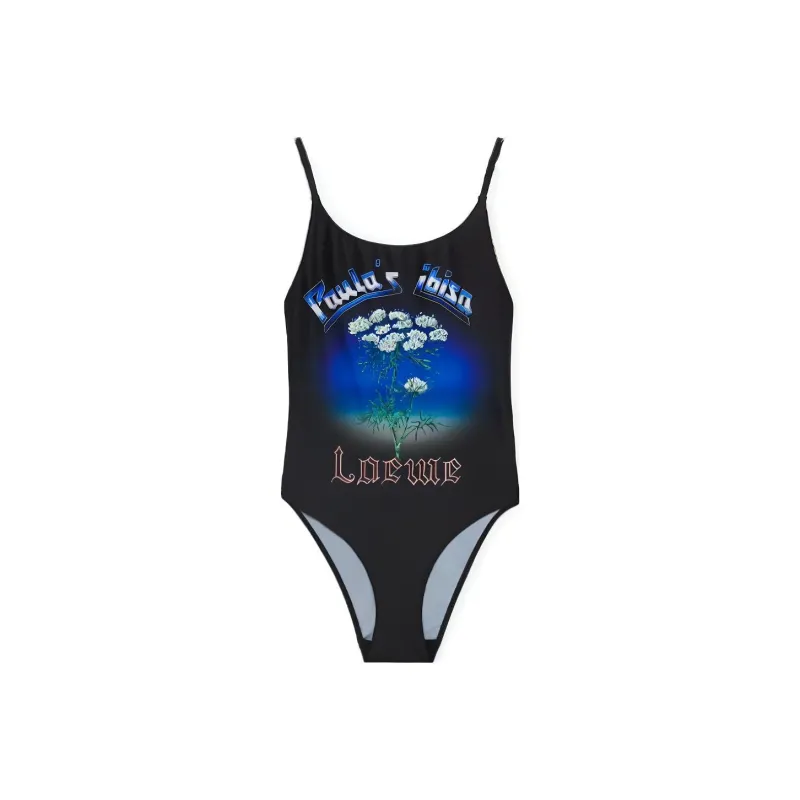 LOEWE One Piece Swimsuits Women's Black-0