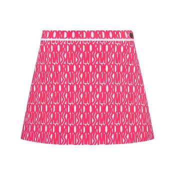 DIOR Casual Short Skirts Women's Rose Red