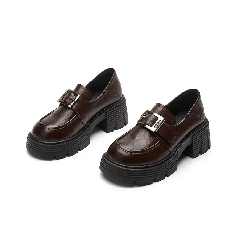 DAPHNE Loafers Women's Black, Brown-5
