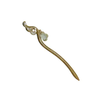 Phoenix Nirvana Green Sandalwood Hairpins Women's