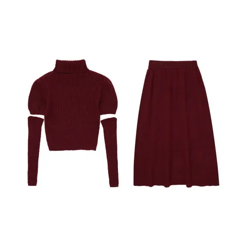 BVODE Two Piece Skirt Sets Women's