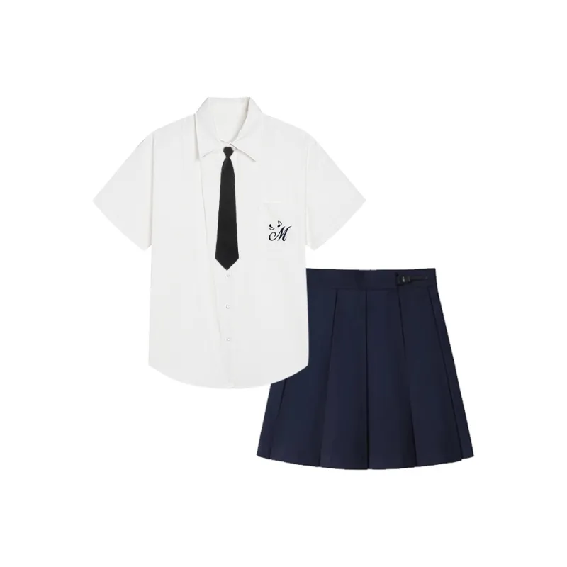 Ice cream and whale Uniforms Women's-3