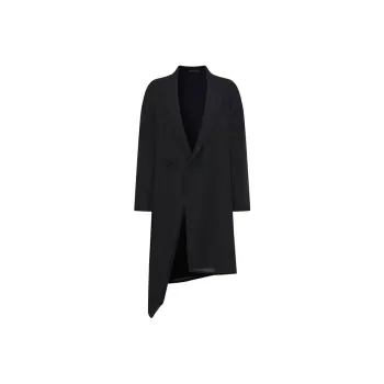 Yohji Yamamoto Coats Women's Black