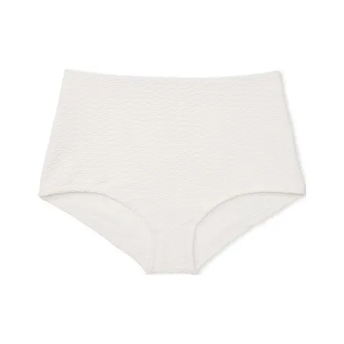Victoria's Secret PINK Mix & Match Boyshort Bikini Bottom / Swimming Shorts Women's Coconut White