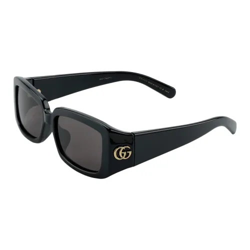 GUCCI Rectangular Frame Sunglasses