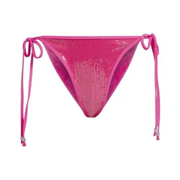 Adidas Ivy Park Sequin Triangle Bikini Bottom Shock Pink