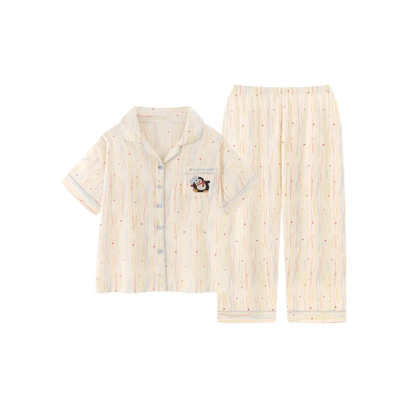 Beast's Secret Pajama Set Women's Ecru-0