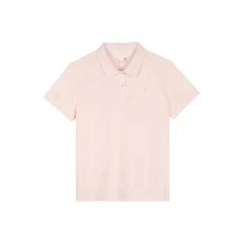 QIAODAN Polo Shirt Women's Sheer Pink