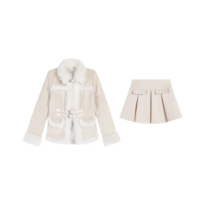 FLIM Two Piece Skirt Sets Women's-0