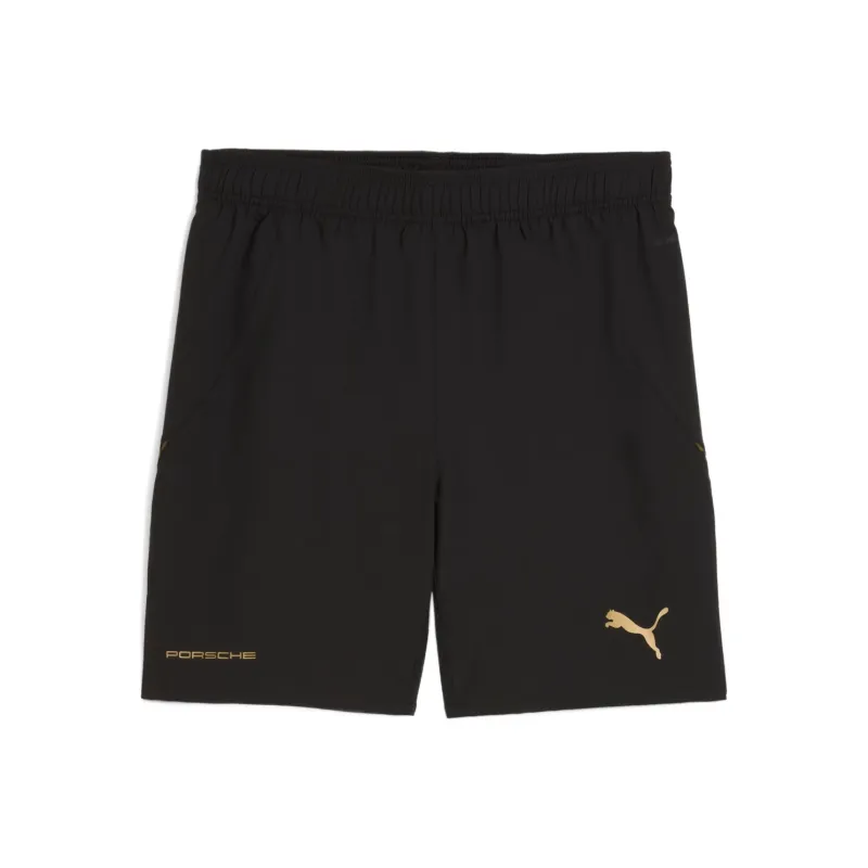 PUMA Porsche Legacy 911Spirit Football Shorts Men DryCELL Soccer Bottom Men's Olive Green-0