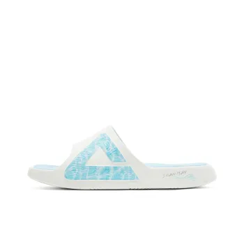 PEAK Tai Ji1.0 Quiet Slip Resistant Cushioning Slide Slippers Unisex Cerulean