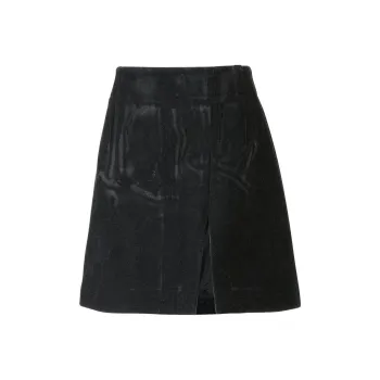 Onitsuka Tiger PRINTED WS SKIRT Casual Short Skirts Women's Dark Gray