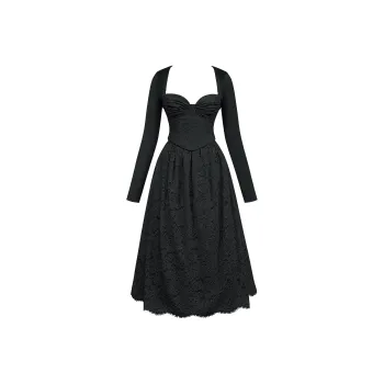 HOUSE OF CB Duchess Skirt Set Women's BLACK/Black