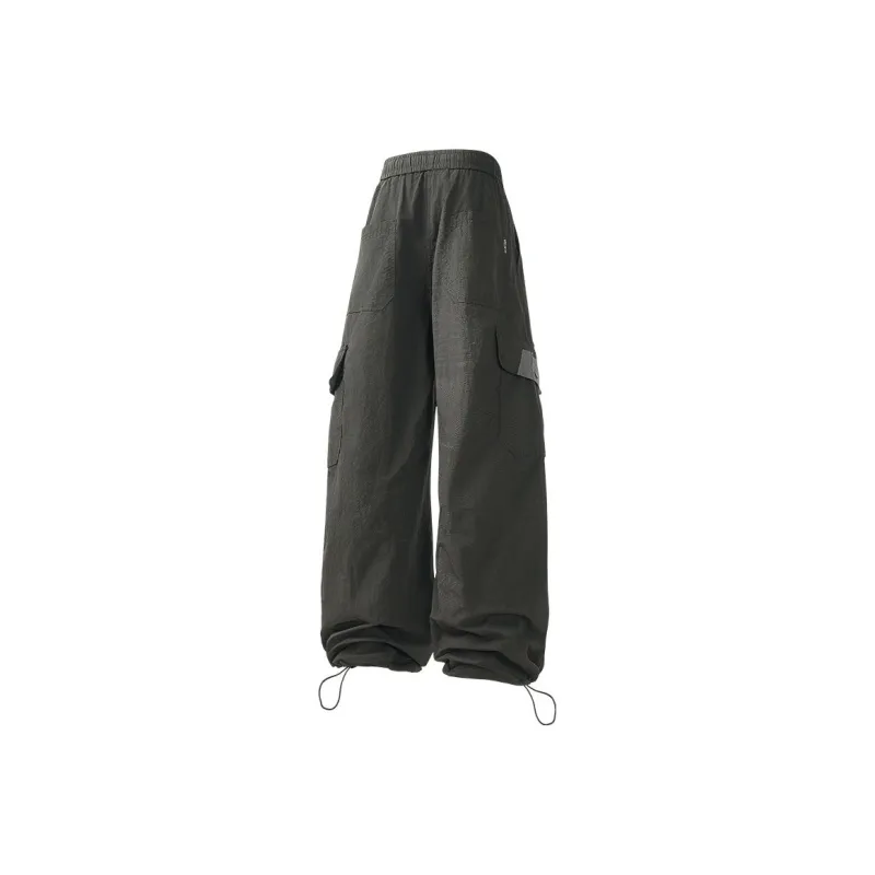 Jeep Mustang Ice Blade Sun Protection Collection Casual Pants Unisex Gray-6