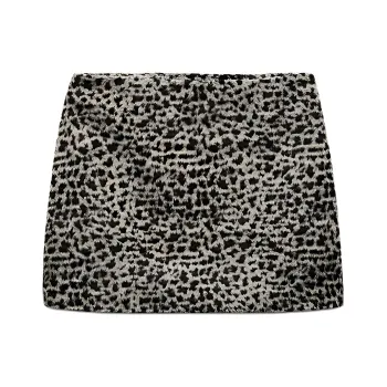 ZARA Trf Casual Short Skirts Women's Brown