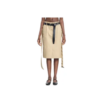 PRADA Casual Short Skirts Women's Beige