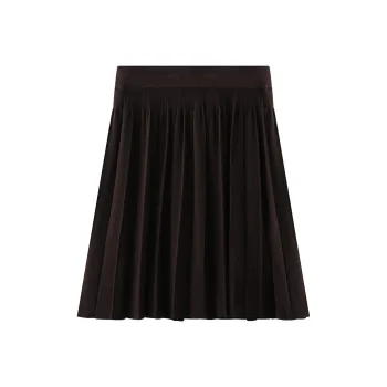 THE SEA LIFE Casual Short Skirts Women's Dark Rock Red