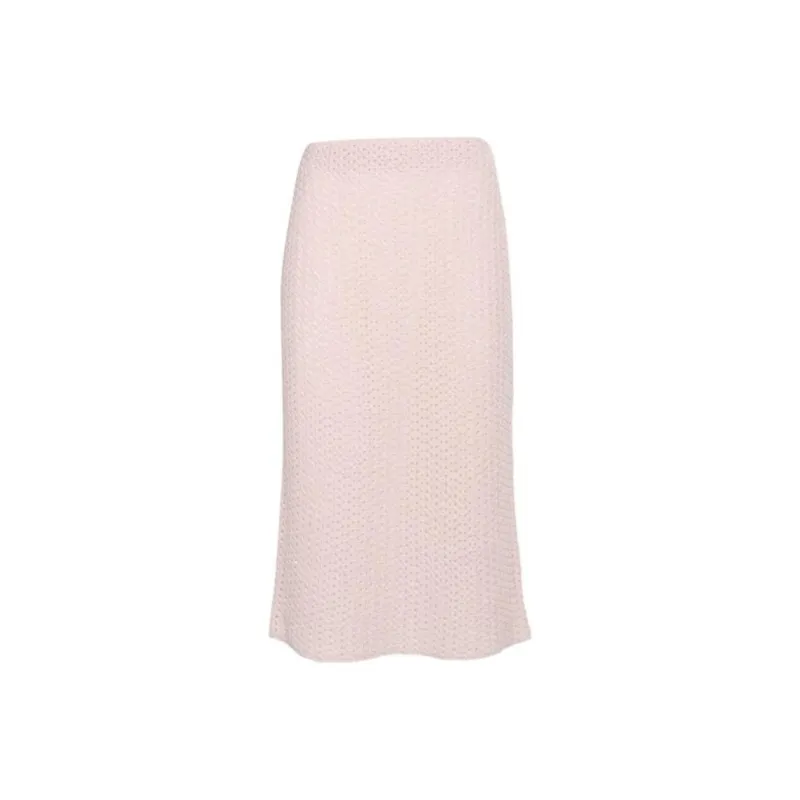 Fabiana Filippi Open Knit Midi Skirt-0