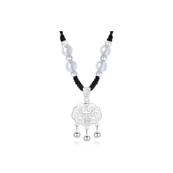 Bear Silversmith High Content Sterling Silver Sterling Silver Necklace Women's