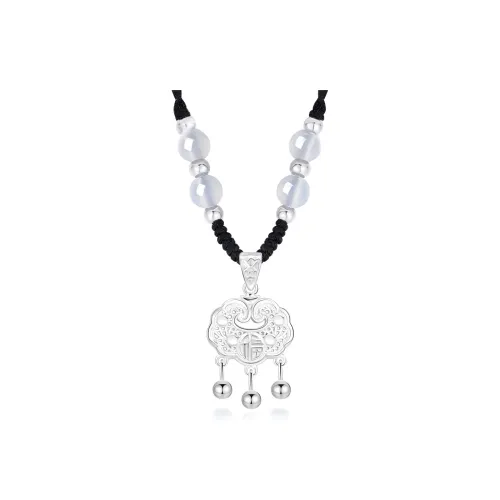 Bear Silversmith High Content Sterling Silver Sterling Silver Necklace Women's