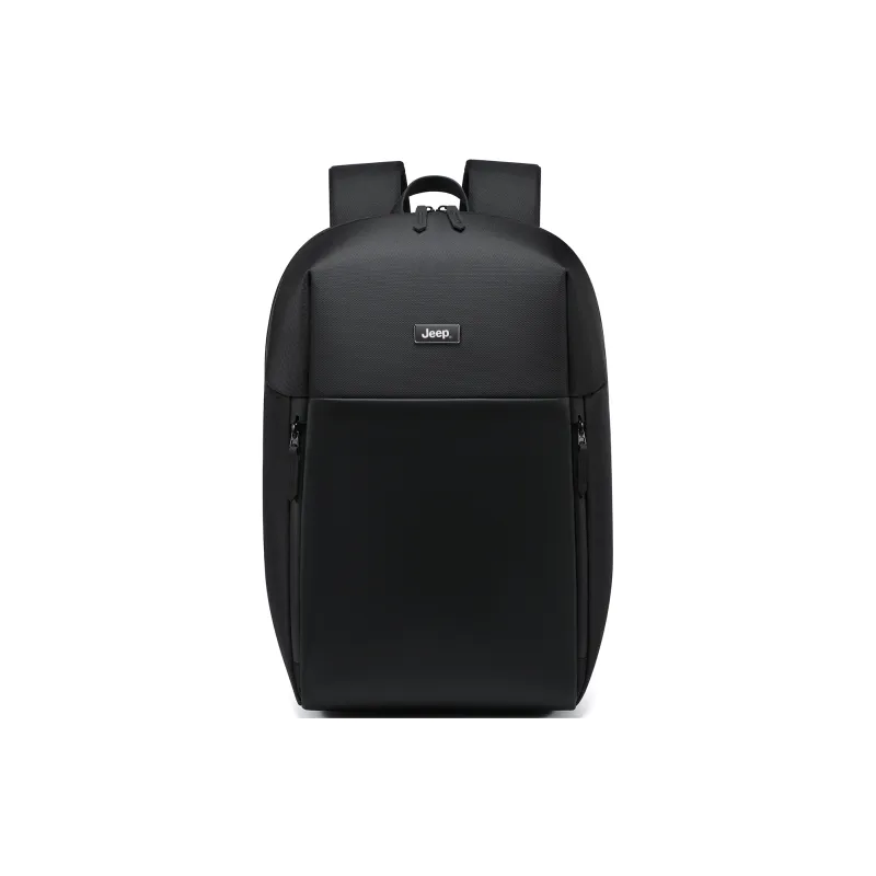 Jeep Polyester Backpack Men's Black-0