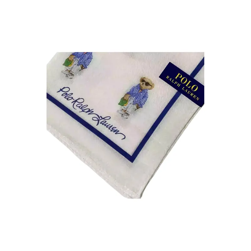 Polo Ralph Lauren Silk Scarves Unisex White-1