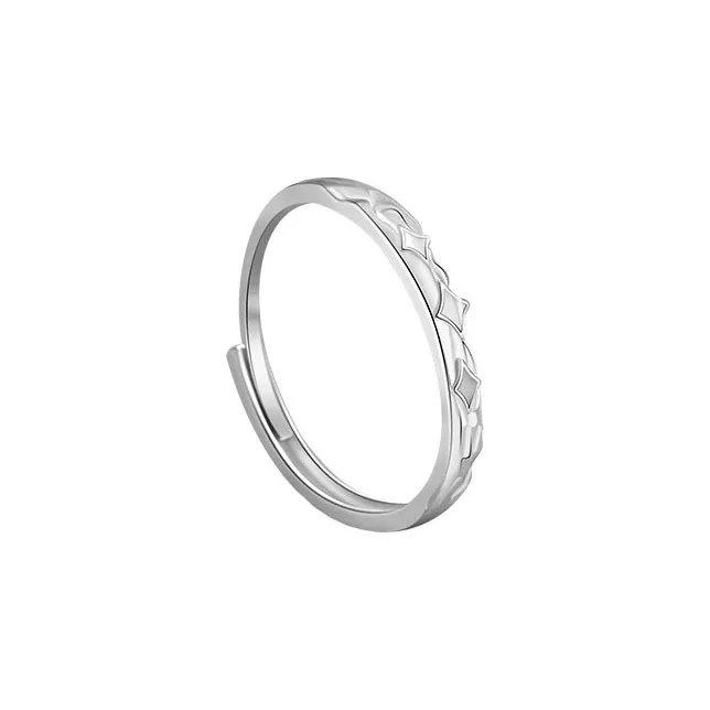 Nine Music S925 Silver Rings Unisex-4