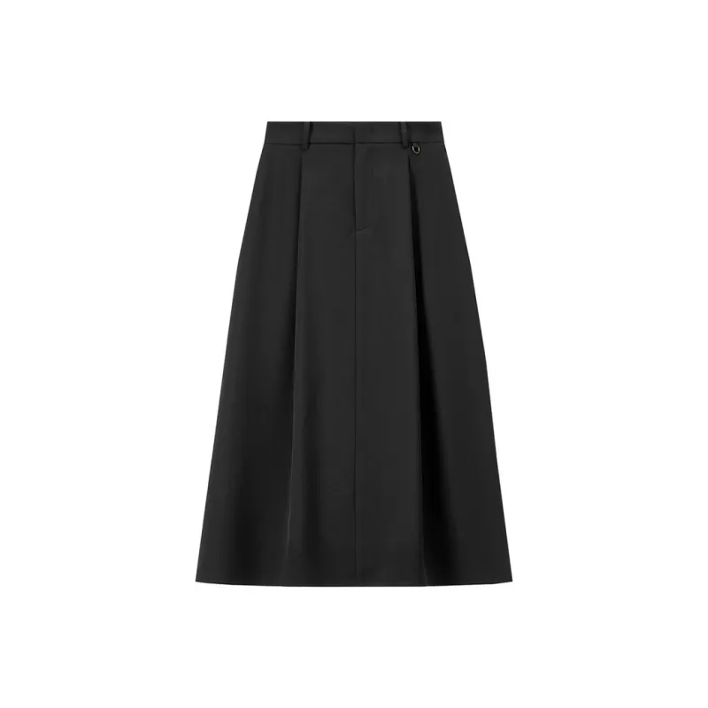 SENTUBILA Casual Short Skirts Women's Black-0