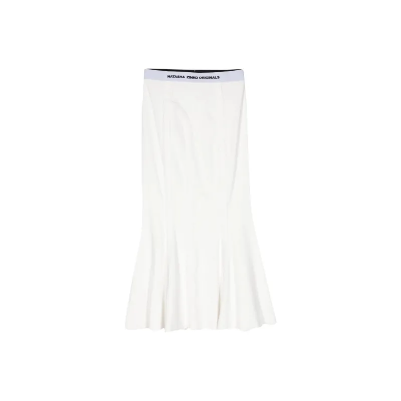 NATASHA ZINKO John Ribbed Cotton Dress-0