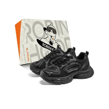 ROBINHOOD Cushioning, Slip Resistant, Abrasion Resistant, Coverage, Support Low Top Chunky Sneakers Men's