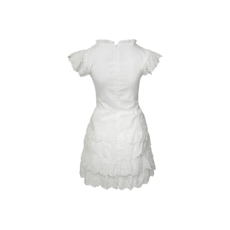SYEEE WITH U Short Sleeved Dress Women's-1